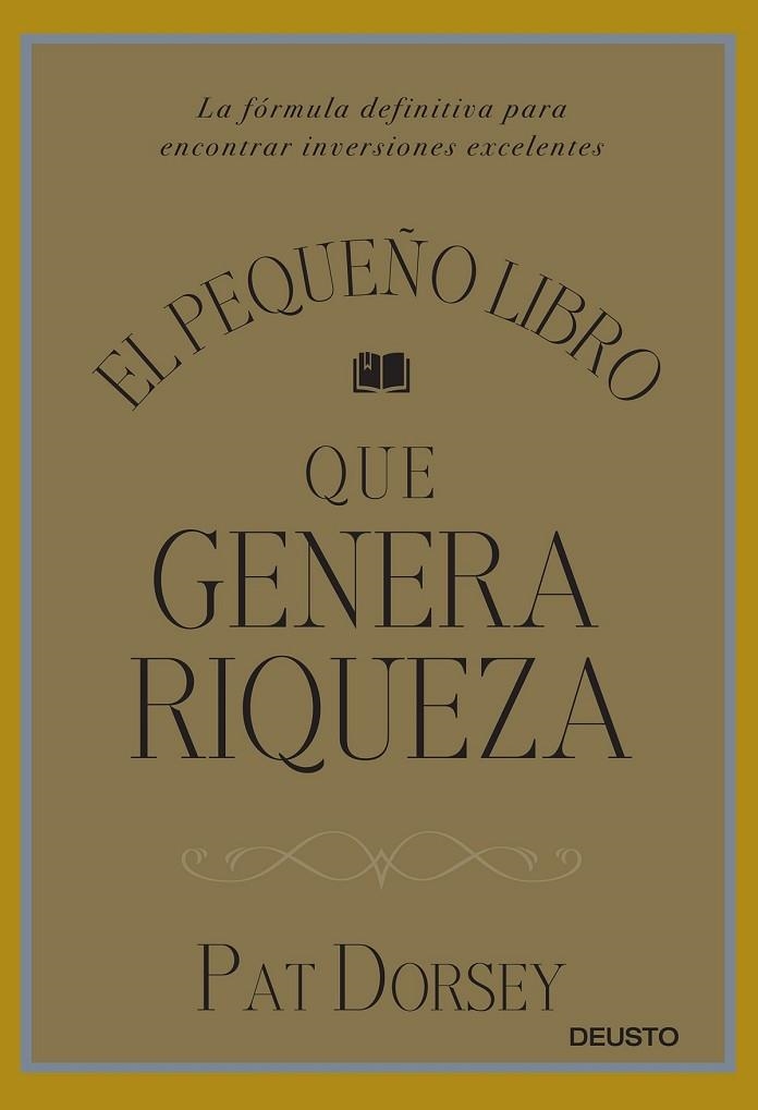 EL PEQUEÑO LIBRO QUE GENERA RIQUEZA | 9788423424887 | DORSEY, PAT | Llibreria Online de Vilafranca del Penedès | Comprar llibres en català