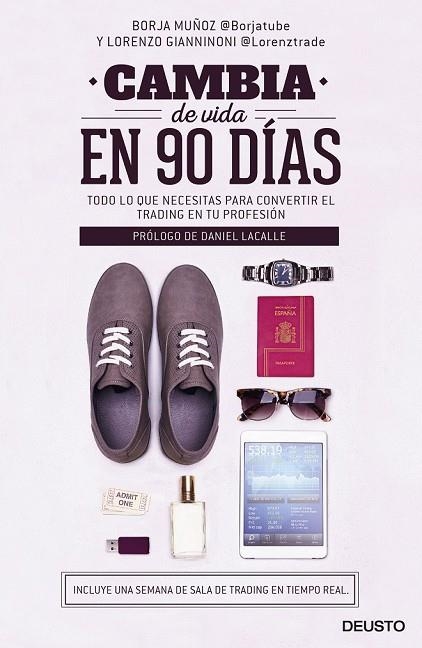 CAMBIA DE VIDA EN 90 DÍAS | 9788423424955 | MUÑOZ, BORJA / GIANNINONI, LORENZO | Llibreria Online de Vilafranca del Penedès | Comprar llibres en català