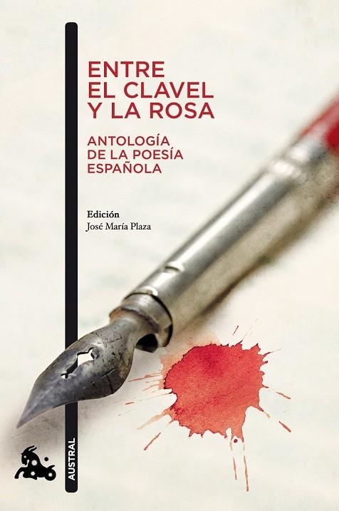 ENTRE EL CLAVEL Y LA ROSA (ANTOLOGÍA DE LA POESÍA ESPAÑOLA) | 9788467033427 | AA. VV. | Llibreria Online de Vilafranca del Penedès | Comprar llibres en català