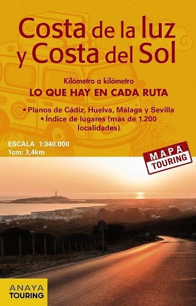 COSTA DE LA LUZ Y COSTA DEL SOL | 9788499358529 | ANAYA TOURING | Llibreria Online de Vilafranca del Penedès | Comprar llibres en català