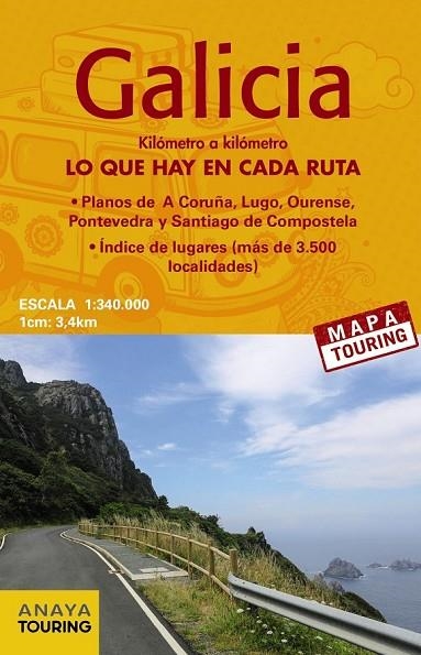 GALICIA LO QUE HAY EN CADA RUTA | 9788499358505 | ANAYA TOURING | Llibreria Online de Vilafranca del Penedès | Comprar llibres en català