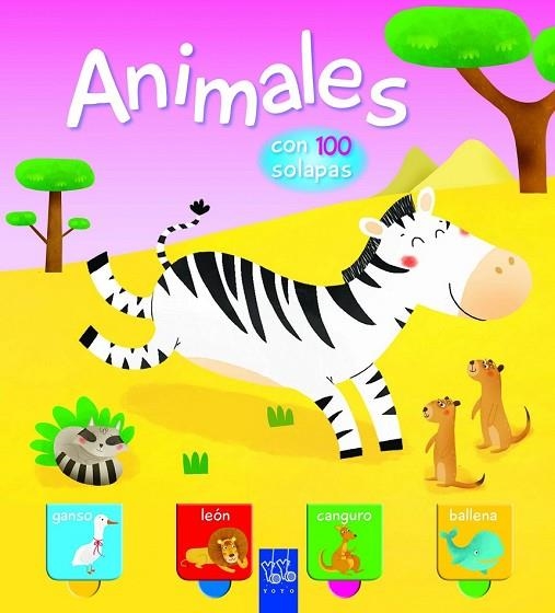 ANIMALES CON 100 SOLAPAS | 9788408149491 | YOYO | Llibreria Online de Vilafranca del Penedès | Comprar llibres en català