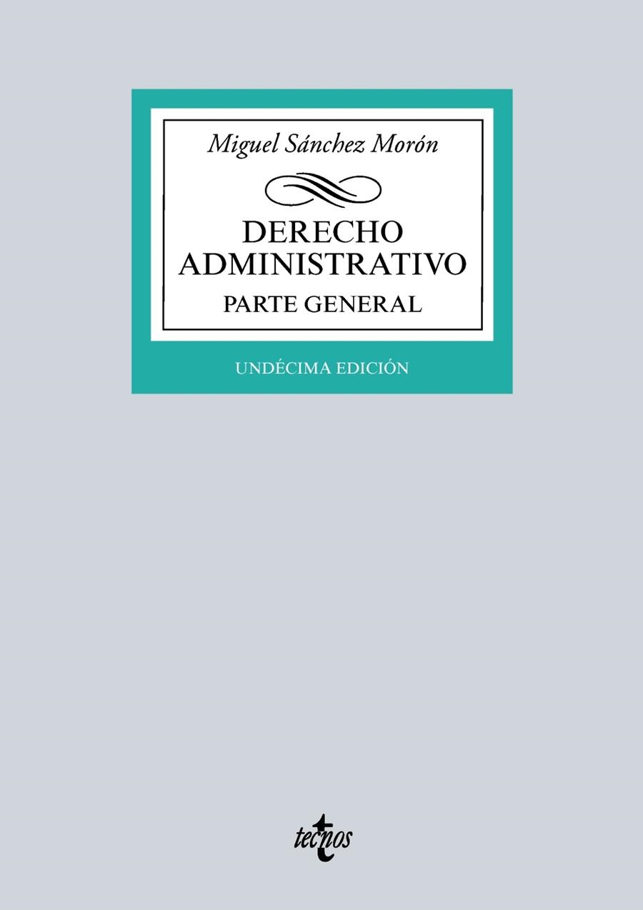 DERECHO ADMINISTRATIVO | 9788430966462 | SÁNCHEZ MORÓN, MIGUEL | Llibreria Online de Vilafranca del Penedès | Comprar llibres en català