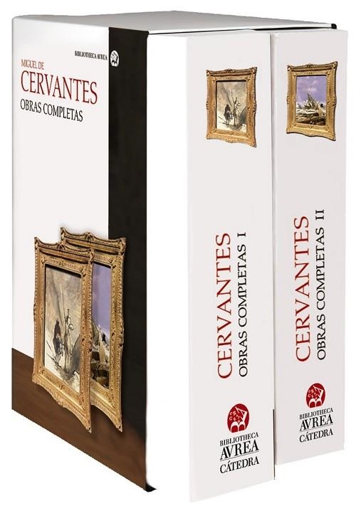 ESTUCHE OBRAS COMPLETAS CERVANTES VOLS. I Y II | 9788437635330 | CERVANTES, MIGUEL DE | Llibreria Online de Vilafranca del Penedès | Comprar llibres en català