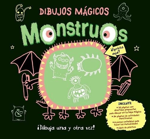 DIBUJOS MÁGICOS. MONSTRUOS | 9788469604731 | AHMED, SUHEL | Llibreria Online de Vilafranca del Penedès | Comprar llibres en català