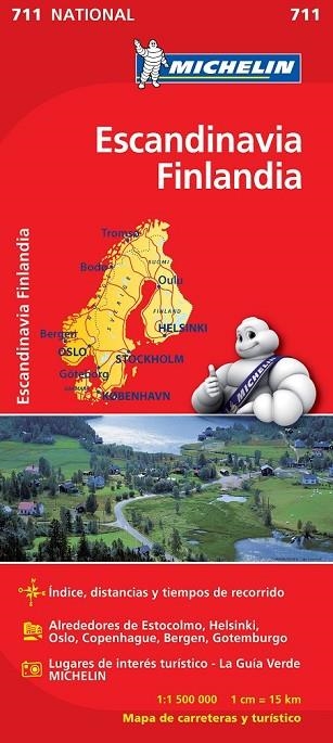 MAPA NATIONAL ESCANDINAVIA FINLANDIA 2016 | 9782067170513 | AA. VV. | Llibreria Online de Vilafranca del Penedès | Comprar llibres en català