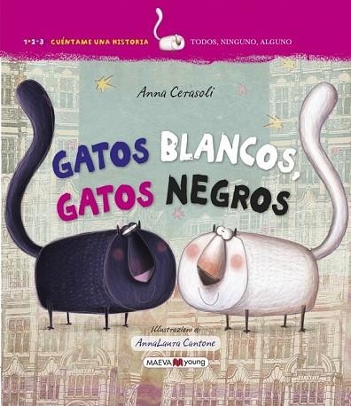 GATOS BLANCOS, GATOS NEGROS | 9788416363995 | CERASOLI, ANNA | Llibreria Online de Vilafranca del Penedès | Comprar llibres en català