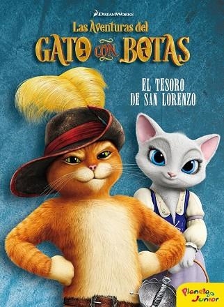 LAS AVENTURAS DEL GATO CON BOTAS EL TESORO DE SAN LORENZO | 9788408153658 | DREAMWORKS | Llibreria L'Odissea - Libreria Online de Vilafranca del Penedès - Comprar libros