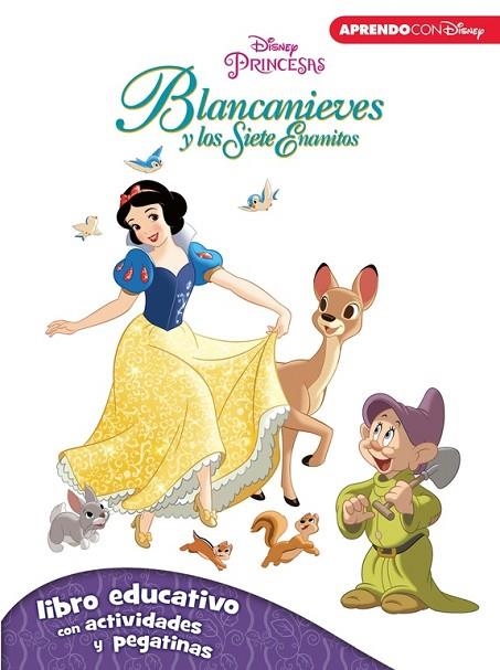 BLANCANIEVES Y LOS SIETE ENANITOS ACTIVIDADES Y PEGATINAS | 9788416548521 | DISNEY | Llibreria Online de Vilafranca del Penedès | Comprar llibres en català