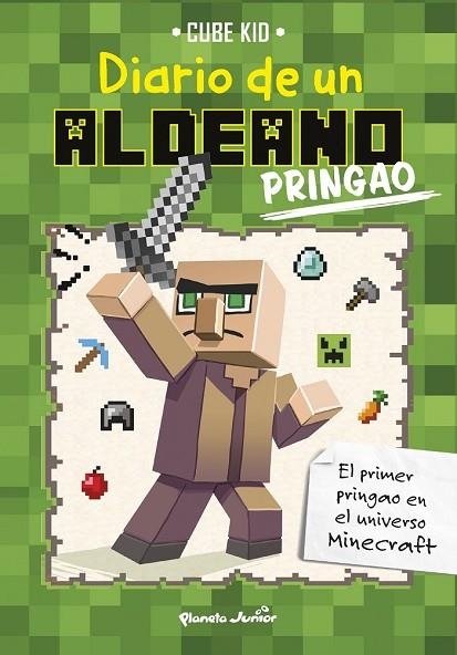 MINECRAFT. DIARIO DE UN ALDEANO PRINGAO | 9788408154044 | CUBE KID | Llibreria Online de Vilafranca del Penedès | Comprar llibres en català