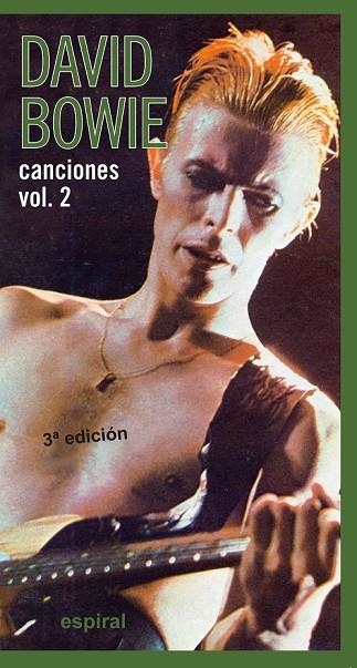 DAVID BOWIE-CANCIONES-VOL.I | 9788424504922 | BOWIE, DAVID | Llibreria Online de Vilafranca del Penedès | Comprar llibres en català