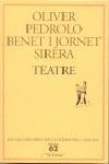 TEATRE-OLIVER,PEDROLO,BENET I JORNET, SIRERA | 9788429738377 | OLIVER,PEDROLO,BENET | Llibreria Online de Vilafranca del Penedès | Comprar llibres en català