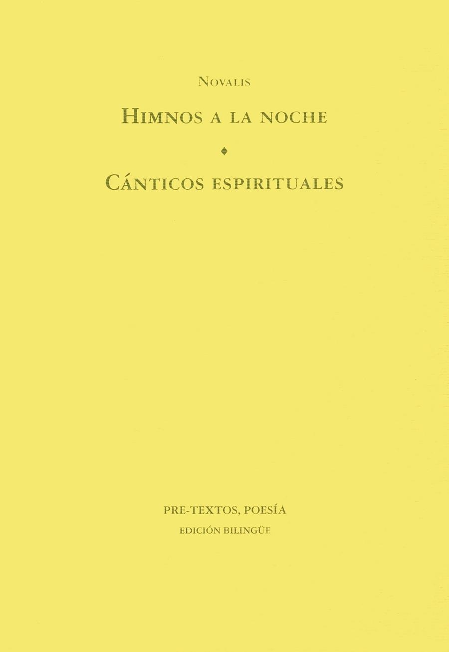 HIMNOS A LA NOCHE | 9788481910278 | NOVALIS | Llibreria Online de Vilafranca del Penedès | Comprar llibres en català