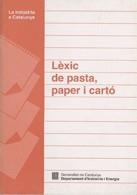 LEXIC DE PASTA, PAPER I CARTO | 9788439332619 | Llibreria Online de Vilafranca del Penedès | Comprar llibres en català