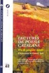 LECTURES DE POESIA CATALANA | 9788429739190 | JOAQUIM MOLAS | Llibreria Online de Vilafranca del Penedès | Comprar llibres en català