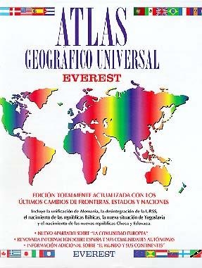 ATLAS GEOGRAFICO UNIVERSAL EVEREST | 9788424121365 | V.V.A.A. | Llibreria L'Odissea - Libreria Online de Vilafranca del Penedès - Comprar libros