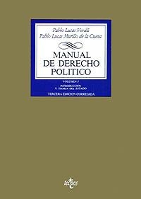 MANUAL DE DERECHO POLITICO. VOL. I: INTRODUCCION Y | 9788430925391 | LUCAS VERDU, P. Y LU | Llibreria L'Odissea - Libreria Online de Vilafranca del Penedès - Comprar libros