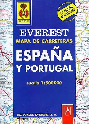 MAPA DE CARRETERAS ESPAÑA-PORTUGAL | 9788424141202 | CARTOGRAFÍA EVEREST | Llibreria Online de Vilafranca del Penedès | Comprar llibres en català