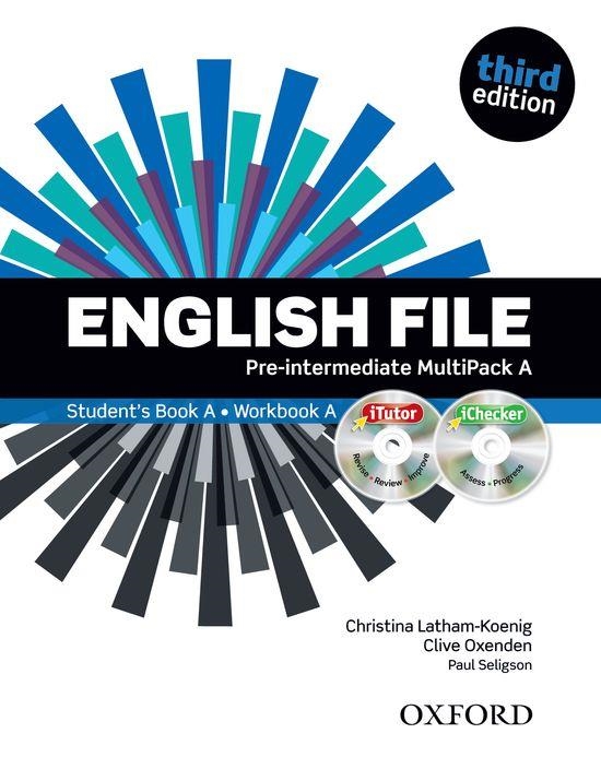 ENGLISH FILE PRE-INTERMEDIATE: MULTIPACK A WITH ITUTOR AND ICHECKER 3RD EDITION | 9780194598682 | CLIVE OXENDEN/CHRISTINA LATHAM-KOENIG/PAUL SELIGSON | Llibreria Online de Vilafranca del Penedès | Comprar llibres en català