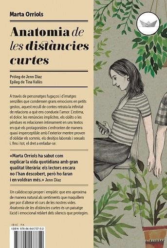 ANATOMIA DE LES DISTÀNCIES CURTES | 9788494440953 | ORRIOLS, MARTA | Llibreria L'Odissea - Libreria Online de Vilafranca del Penedès - Comprar libros