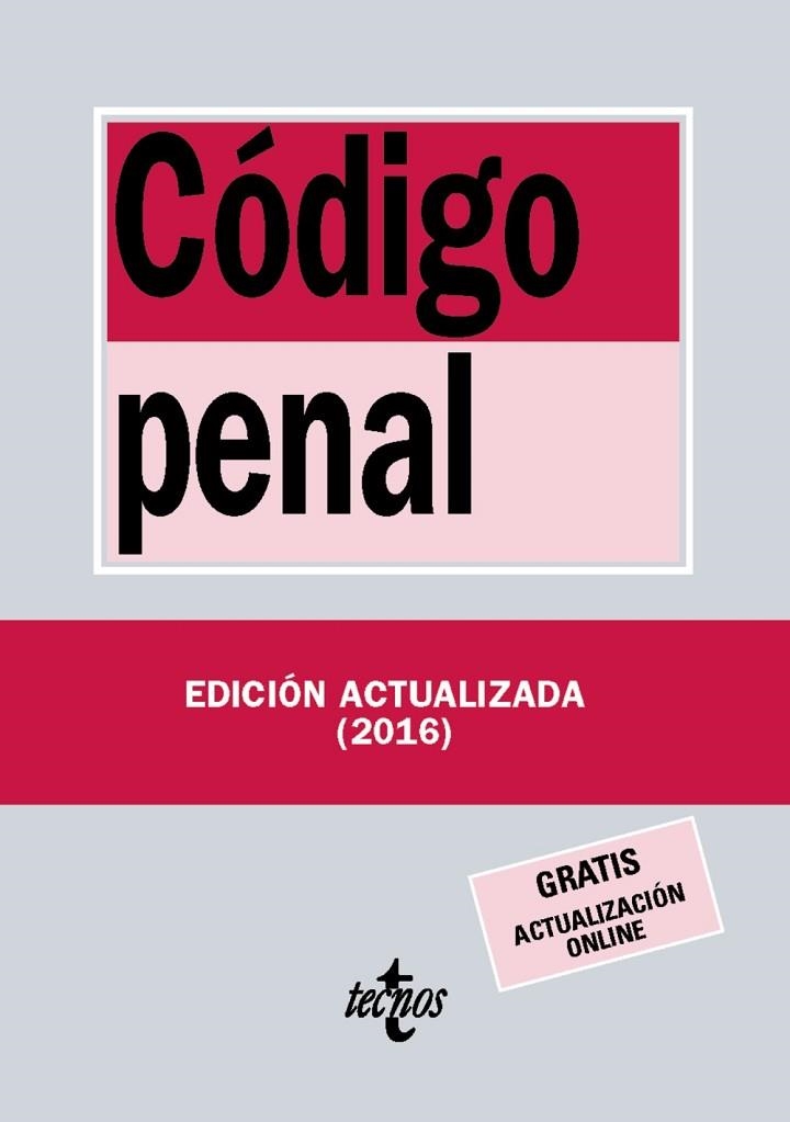 CÓDIGO PENAL | 9788430970056 | EDITORIAL TECNOS | Llibreria Online de Vilafranca del Penedès | Comprar llibres en català