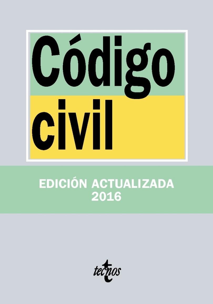 CÓDIGO CIVIL | 9788430969982 | EDITORIAL TECNOS | Llibreria Online de Vilafranca del Penedès | Comprar llibres en català