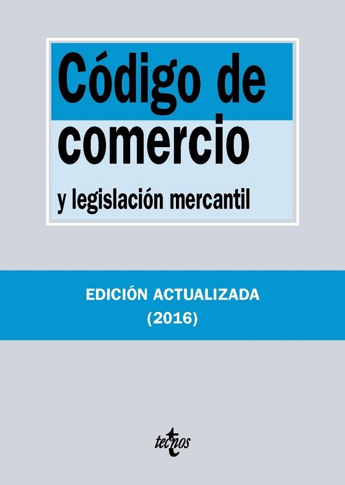 CÓDIGO DE COMERCIO | 9788430969180 | EDITORIAL TECNOS | Llibreria Online de Vilafranca del Penedès | Comprar llibres en català