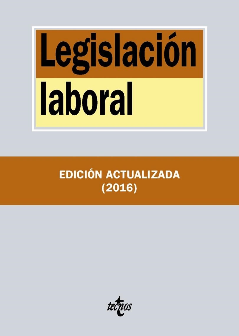 LEGISLACIÓN LABORAL | 9788430969449 | EDITORIAL TECNOS | Llibreria Online de Vilafranca del Penedès | Comprar llibres en català