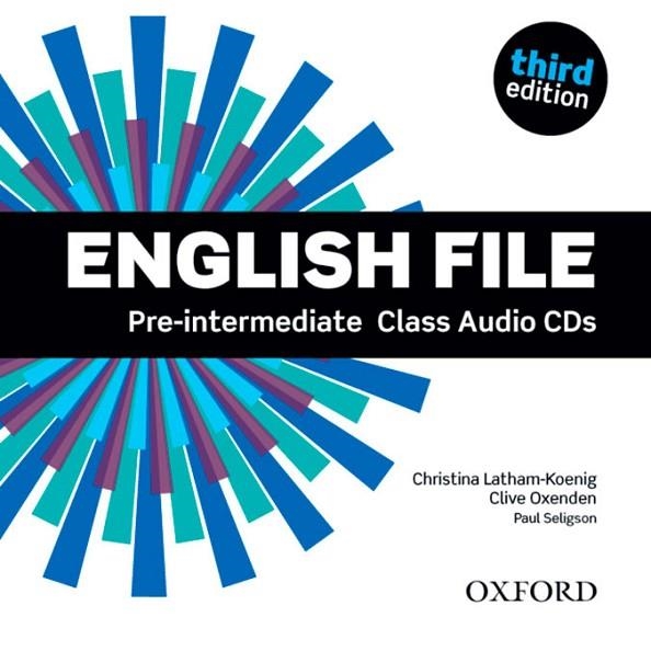 ENGLISH FILE PRE-INTERMEDIATE: CLASS AUDIO CD 3RD EDITION | 9780194598590 | CLIVE OXENDEN | Llibreria Online de Vilafranca del Penedès | Comprar llibres en català