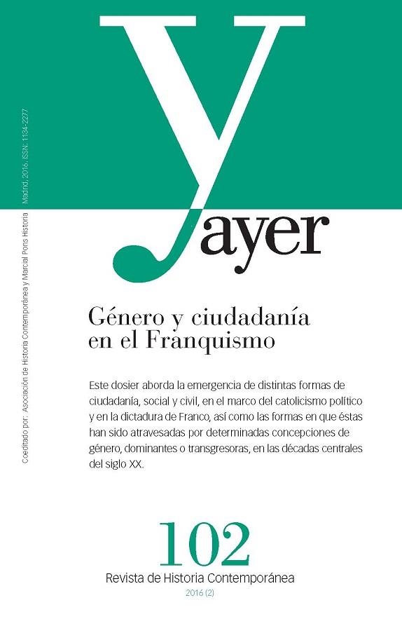 GÉNERO Y CIUDADANÍA EN EL FRANQUISMO | 9788415963950 | CENARRO LAGUNAS, ÁNGELA | Llibreria Online de Vilafranca del Penedès | Comprar llibres en català