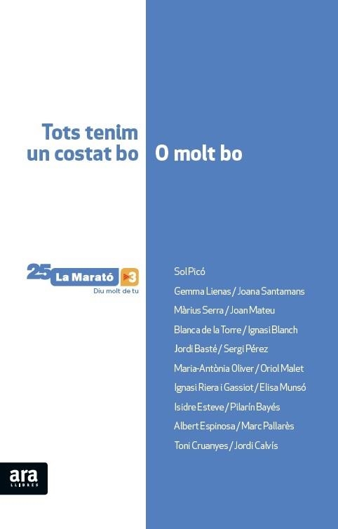 TOTS TENIM UN COSTAT BO O MOLT BO | 9788416154647 | OLIVER I CABRER, MARIA-ANTÒNIA | Llibreria Online de Vilafranca del Penedès | Comprar llibres en català