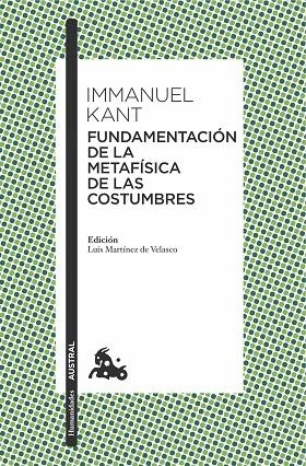 FUNDAMENTACIÓN DE LA METAFÍSICA DE LAS COSTUMBRES | 9788467047813 | KANT, IMMANUEL  | Llibreria Online de Vilafranca del Penedès | Comprar llibres en català