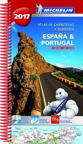 ATLAS DE CARRETERAS Y TURÍSTICO ESPAÑA Y PORTUGAL 2017 | 9782067217690 | AA. VV. | Llibreria Online de Vilafranca del Penedès | Comprar llibres en català