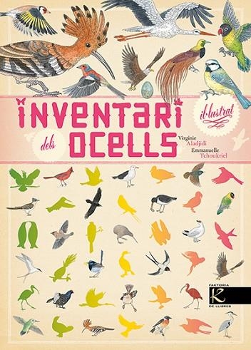 INVENTARI IL.LUSTRAT DELS OCELLS | 9788416721054 | ALADJIDI, VIRGINIE | Llibreria Online de Vilafranca del Penedès | Comprar llibres en català