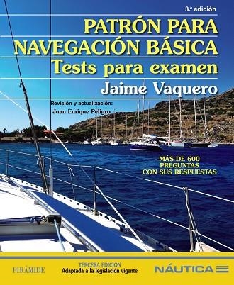 PATRÓN PARA NAVEGACIÓN BÁSICA | 9788436836684 | VAQUERO, JAIME | Llibreria Online de Vilafranca del Penedès | Comprar llibres en català