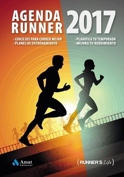 AGENDA RUNNER 2017 | 9788497358606 | AMAT EDITORIAL | Llibreria L'Odissea - Libreria Online de Vilafranca del Penedès - Comprar libros