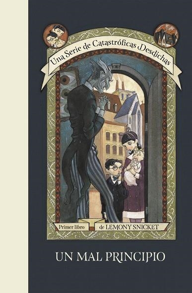 UN MAL PRINCIPIO ( UNA SERIE DE CATASTRÓFICAS DESDICHAS 1 ) | 9788490437261 | SNICKET, LEMONY / HELQUIST, BRETT | Llibreria Online de Vilafranca del Penedès | Comprar llibres en català