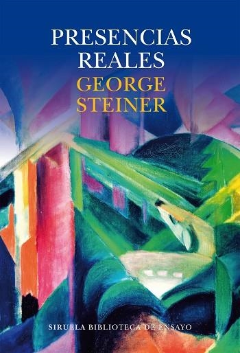 PRESENCIAS REALES | 9788416964499 | STEINER, GEORGE | Llibreria Online de Vilafranca del Penedès | Comprar llibres en català