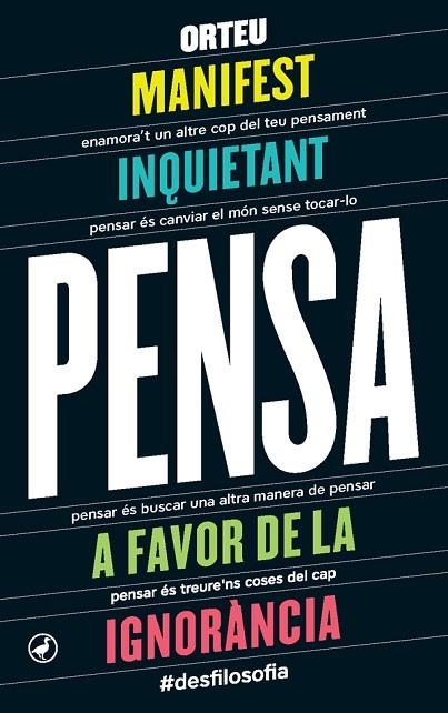 PENSA | 9788416673346 | ORTEU, FRANCESC | Llibreria Online de Vilafranca del Penedès | Comprar llibres en català