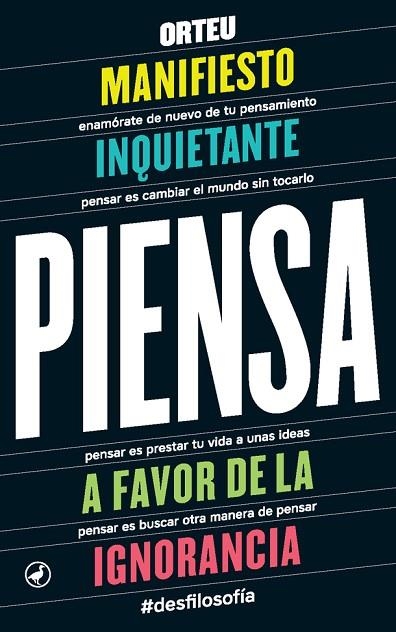 PIENSA | 9788416673353 | ORTEU, FRANCESC | Llibreria L'Odissea - Libreria Online de Vilafranca del Penedès - Comprar libros