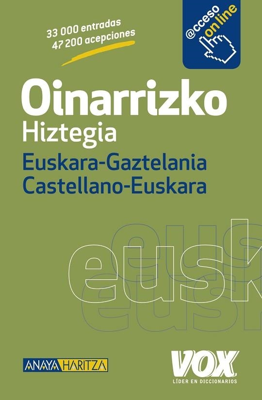 OINARRIZKO HIZTEGIA EUSKARA-GAZTELANIA / CASTELLANO-EUSKARA | 9788499741369 | LAROUSSE EDITORIAL | Llibreria Online de Vilafranca del Penedès | Comprar llibres en català