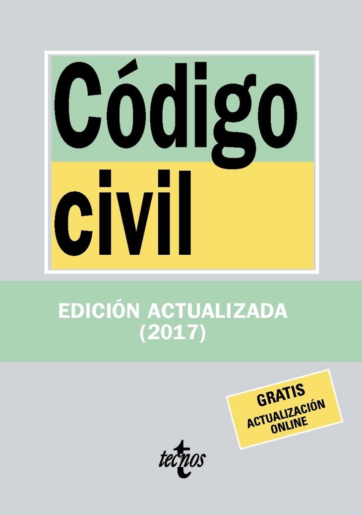 CÓDIGO CIVIL | 9788430971763 | EDITORIAL TECNOS | Llibreria Online de Vilafranca del Penedès | Comprar llibres en català