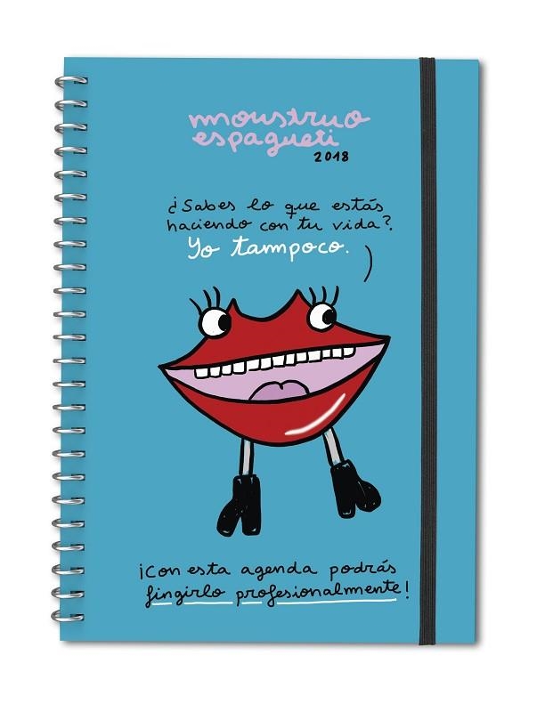 AGENDA ANUAL 2018 MONSTRUO ESPAGUETI | 9788494726941 | MONSTRUO ESPAGUETI | Llibreria Online de Vilafranca del Penedès | Comprar llibres en català