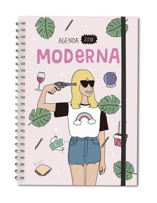 AGENDA ANUAL 2018 MODERNA DE PUEBLO | 9788494726927 | MODERNA DE PUEBLO | Llibreria L'Odissea - Libreria Online de Vilafranca del Penedès - Comprar libros