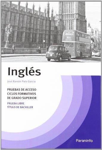 TEMARIO INGLÉS PRUEBAS ACCESO CICLOS FORMATIVOS GRADO SUPERIOR | 9788428315036 | PATO GARCIA, JOSE RAMON | Llibreria Online de Vilafranca del Penedès | Comprar llibres en català