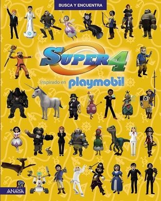 SUPER 4  BUSCA Y ENCUENTRA | 9788469834589 | PLAYMOBIL | Llibreria Online de Vilafranca del Penedès | Comprar llibres en català