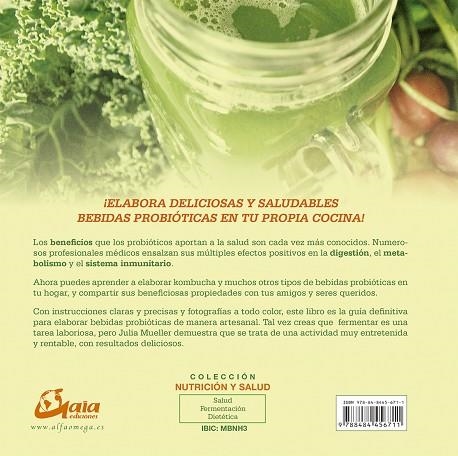 BEBIDAS PROBIÓTICAS | 9788484456711 | MUELLER, JULIA | Llibreria Online de Vilafranca del Penedès | Comprar llibres en català