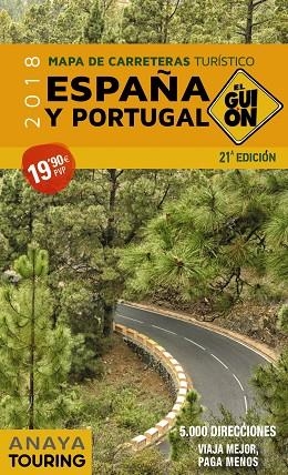 ESPAÑA Y PORTUGAL EL GUIÓN 1 : 340000  | 9788491580737 | AA. VV. | Llibreria Online de Vilafranca del Penedès | Comprar llibres en català