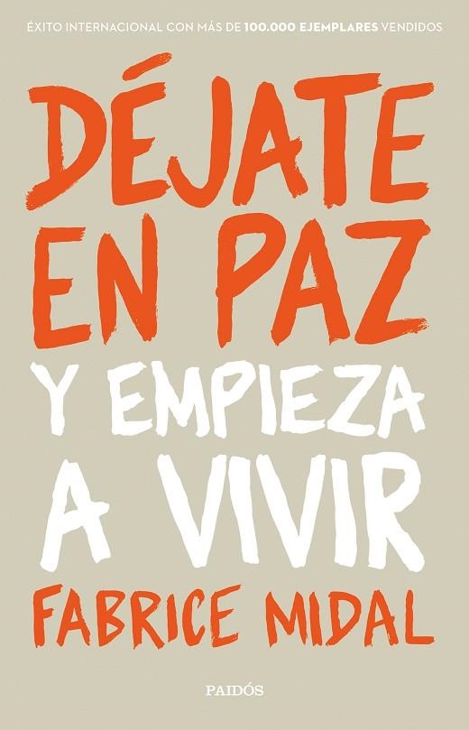 DÉJATE EN PAZ | 9788449334085 | MIDAL, FABRICE | Llibreria Online de Vilafranca del Penedès | Comprar llibres en català