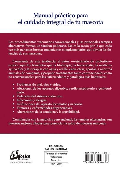 TERAPIAS ALTERNATIVAS PARA ANIMALES DE COMPAÑÍA | 9788484456766 | GARCÍA CARABALLO, SANTIAGO | Llibreria Online de Vilafranca del Penedès | Comprar llibres en català